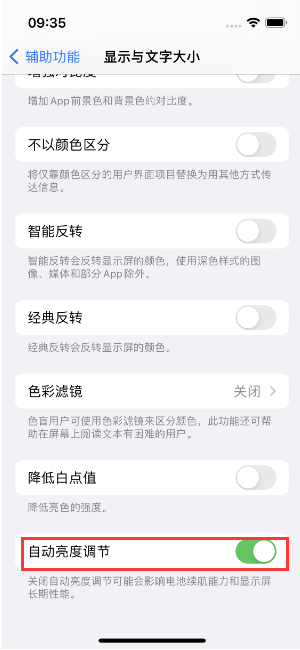 濉溪苹果15维修店分享iPhone 15 Pro系列屏幕亮度 