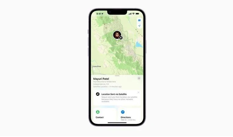 濉溪苹果14维修分享iPhone14系列中 FindMy功能通过卫星分享位置方法教程 