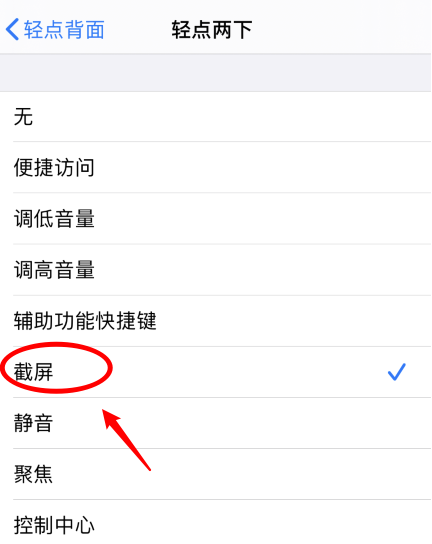 濉溪苹果手机维修分享iPhone12如何启用双击截屏 