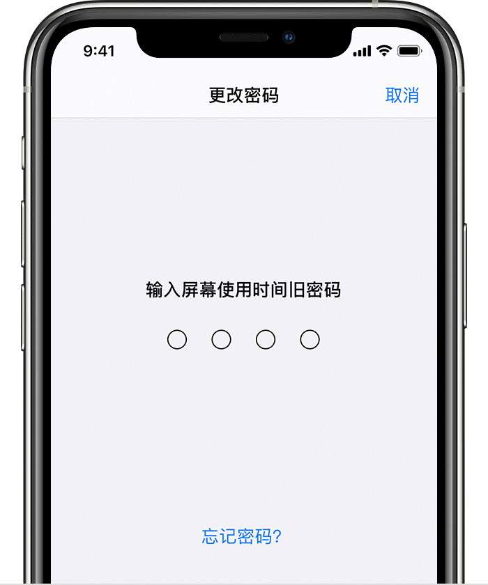 濉溪苹果手机维修分享iOS 14 忘记屏幕使用时间密码怎么办 